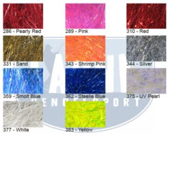 Hareline Ripple Ice Fiber -Vissen Winkel ripple ice fiber 2